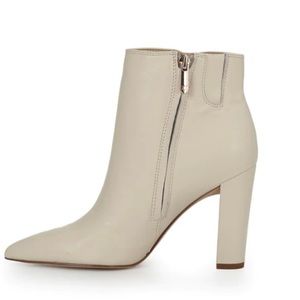 Sam Edelman Raelle Ankle Booties Modern Ivory Size 8.5